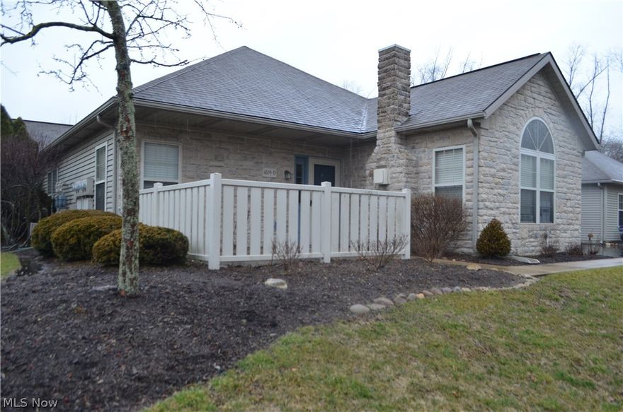 Enjoy low maintenance living in this well maintained condo at Tannybrooke. Featuring newer flooring in the great room and bedrooms, gas burning fireplace, an attached, 2 car garage with shelving and additional storage in the attic. This condo is located in a private setting and all appliances are included.