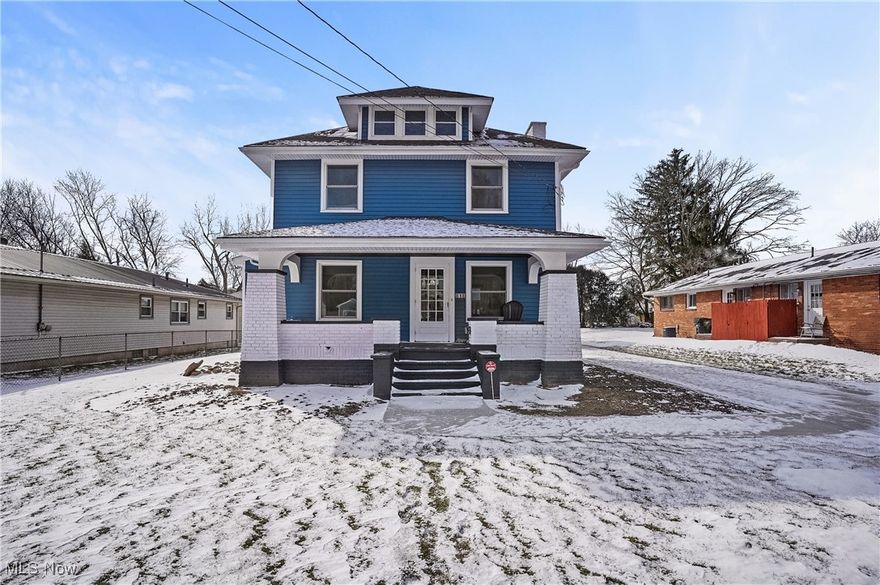 This beautifully updated and spacious older home blends timeless charm with modern conveniences.  Notice the beautiful woodwork as you enter into the living room with fireplace, separate family room/reading area,office and gorgeous French doors lead you to the dining room.   The massive updated kitchen offers plenty of maple, soft close cabinets and counter space with an island/breakfast bar. Even the stainless steel appliances convey with the sale.  The laundry room is so convenient and full bath complete the first floor.  On the second level, you will find four nice sized bedrooms with closet space (one of the bedrooms is currently used as a glamourous walk-in closet) and the second full bath.  The third floor features a finished attic space, which is perfect for an office or whatever fits your needs.  There are hardwood floors throughout most of the home.  You won't believe these updates completed within the last 2 years:
A newly built two-car garage provides ample storage and parking, while the adjacent covered patio offers a cozy outdoor retreat perfect for relaxing or entertaining;  Concrete driveway and patio; Furnace and AC; Hot water tank; Down spouts around the house and garage;  Kinetico water treatment system to include Reverse Osmosis at the kitchen sink and refrigerator and Kinetico Softener; Sewer replacement; Electrical updates including box; Electric Dog Fence; Both Back Doors,  Paint & Fixtures!  Over $126,000 in updates since 2023.   Roof - 2017 and windows - 2020 (per previous listing).  With its inviting atmosphere and charming details, this home is the perfect blend of historic appeal and modern functionality.  Fantastic location close to North Canton Schools, Walsh University, Main Street, shopping and Freeway!