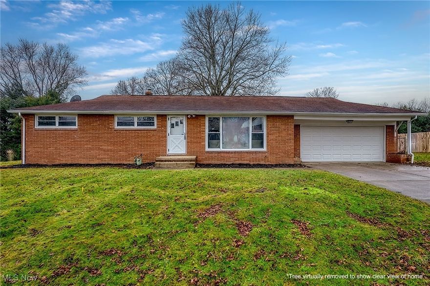 *OPEN HOUSE SUN 1/11 1-3PM* Welcome home to 1259 Faircliff St, a beautifully updated 3-bedroom, 1-bath brick ranch located in the heart of Louisville, Ohio — a town known for its small-town charm, friendly community, and proximity to parks, shops, and local favorites.

Step inside this fully-updated home to find a bright and inviting living space that has been thoughtfully updated with modern finishes while preserving classic ranch character. The efficient layout offers comfortable living on one level, plus additional space in the partially finished basement — perfect for a home office, play area, or hobby room.

The spacious lot features a fenced in yard — ideal for outdoor entertaining, gardening, and play — plus an attached 2-car garage for convenience and storage. 

This move-in ready ranch offers a wonderful opportunity to plant roots in a vibrant community — schedule your showing today! *Property is agent owned