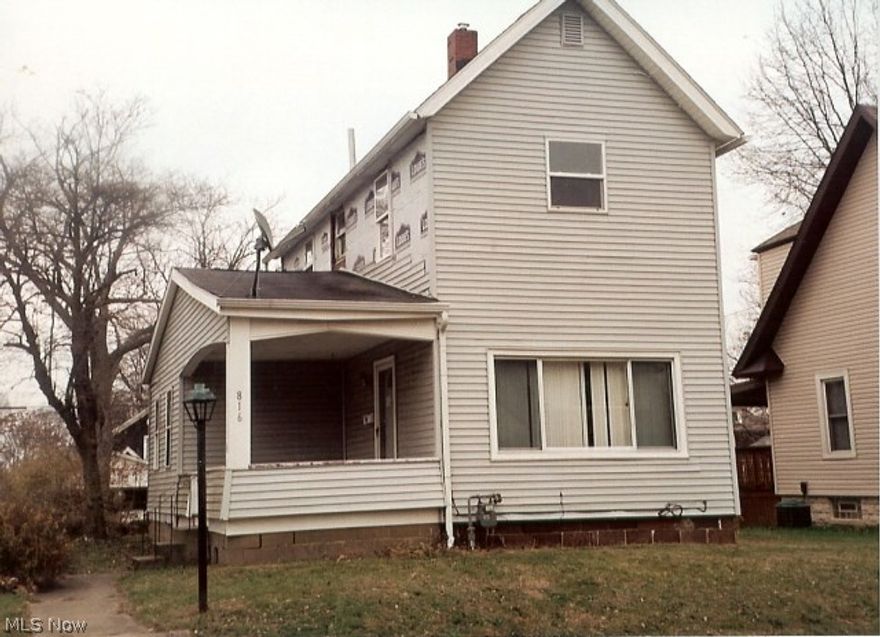 Great opportunity for investor or rehab owner occupant.  Many updates completed, but work needs finished.  Nice 2 car garage. Front and back  porches.  2 bedrooms up, but possible first floor master. Owned by Secretary of Veterans Affairs and sells as-is.  Seller will make no repairs.  Property was built prior to 1978 and lead based paint potentially exists.  $ 1000 minimum earnest money for financed buyers and 10% earnest money for cash buyers.  Copy of appropriate pre-approval letter or POF statement and copy earnest money check with initial offer.  Buyer to pay all title associated costs.  Buyer or buyer agent to verify all information
