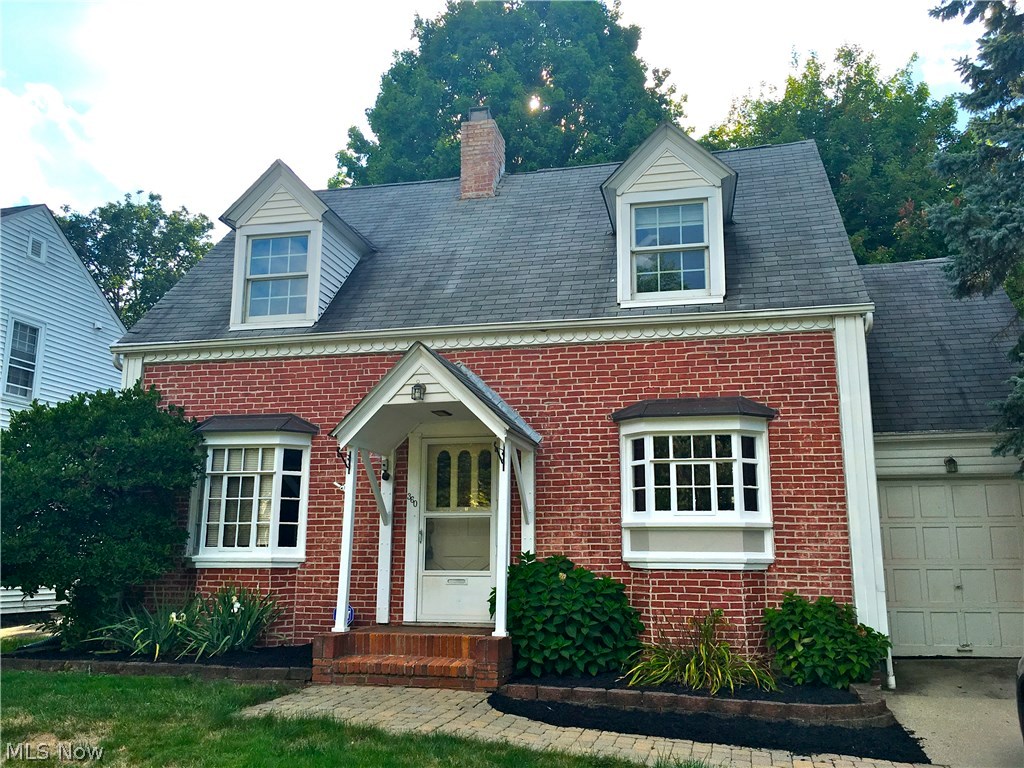 Welcome home to this incredibly charming and spacious cape in the desirable Castle Park neighborhood! The first floor of this home boasts shining hardwood floors in the living and dining rooms, a spacious and upgraded kitchen, a large bonus room with sliders out to the back yard and an attached garage. The second floor offers 3 very spacious bedrooms. The master bedroom has built ins and 2 closets, one being a huge walk in. The bright and sunny secondary bedrooms both with huge closets as well. The basement has very tall ceilings and could be a perfect space for your hobbies. Enjoy the outdoors with the extra large and private lot complete with a shed. Don't miss this opportunity to own this affordably priced home in West Akron, just minutes away from the shopping, dining and entertainment of Highland Square, Wallhaven, and a nearby Swensons! What more could you need?!? It's West Akron at its finest!