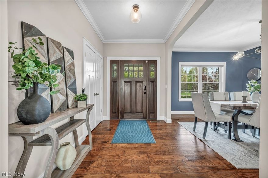 The Bay Village home you’ve been waiting for is here... This luxury property has over 3600 square feet of gorgeous livable space plus another 2500 of framed SQFT in the basement, ready for your future vision. Step inside the home and be welcomed by an abundance of space and natural light, coupled with high ceilings and premium finishes. Engineered hardwoods stretch throughout the first floor of the home, which holds a sophisticated formal dining room, custom kitchen with raised eat-in counter and sitting area, great room with stone fireplace, and stunning sunroom (you’ll want to spend all your time in here!). The first-floor primary suite is spacious and features large bath with plenty of counter space and storage, plus soaking tub, tiled shower and custom closet systems. This owners bedroom has sliding doors that open out onto one of the spacious Trex decks, making it the ultimate retreat. Two more decks - all with motorized full screens - flank the north side of the home, perfect for dining, entertaining, and grilling. 

Upstairs, you will find 3 bedrooms, with ample storage, 2 full baths (one with dual sink) and a large, light-filled bonus room. The outdoors will be your personal oasis in this home … lush grass, raised planters filled with boutique landscaping and a custom all-seasons pool house. Our pool house features an Endless Pools swim spa with jacuzzi and pool, complete with underwater treadmill. The abundant windows can be closed for privacy or raised all the way up to enjoy the summer breeze. All pool house furniture, deck furniture and window treatments are included for the new buyers. There is a full-home water filtration system; and, the three-car garage allows for additional storage for vehicles & play. 

Minutes from the lake, Crocker Park, Bay Village schools and charming downtown Bay Village, this home is also perfectly located for your lifestyle and enjoyment. This home is a must see - reach out for your showing today.