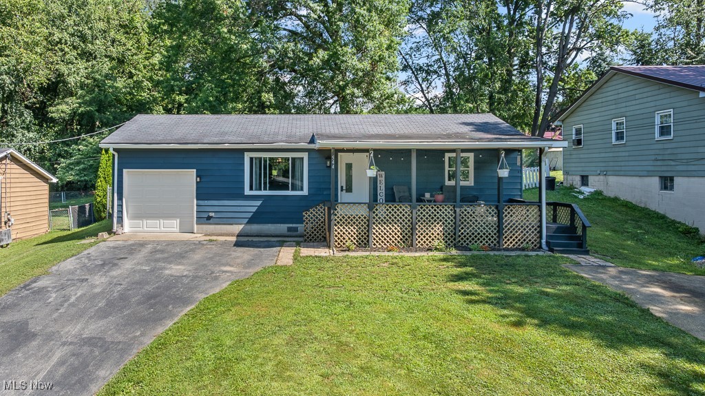 Completely remodeled ranch on a slab, offering modern living with all the updates you need! This charming home features LVT flooring throughout, providing durability and style. The home boasts 2 cozy bedrooms and 1 full bath, perfect for easy, comfortable living. The eat-in kitchen is spacious and ideal for meals and gatherings. Enjoy the privacy of a fenced-in backyard, perfect for outdoor activities or relaxing. With two driveways and an attached one-car garage, parking is never an issue. All mechanicals have been updated in 2023 or sooner, ensuring peace of mind for years to come. Located in the highly desirable Salem LSD, this home is ready to welcome its new owners. Don’t miss out on this super cute, move-in ready property!