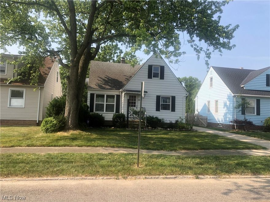 Welcome to this charming updated four bedroom cape style home. Hardwood flooring in Living room and first floor bedrooms. Remodeled Kitchen & bathrooms. There is a partially finished basement with rec room, workbench, plenty of storage and a Laundry area. This home also offers a park like fenced in back yard, Landscaping & a two car garage. A great location & schools within walking distance.