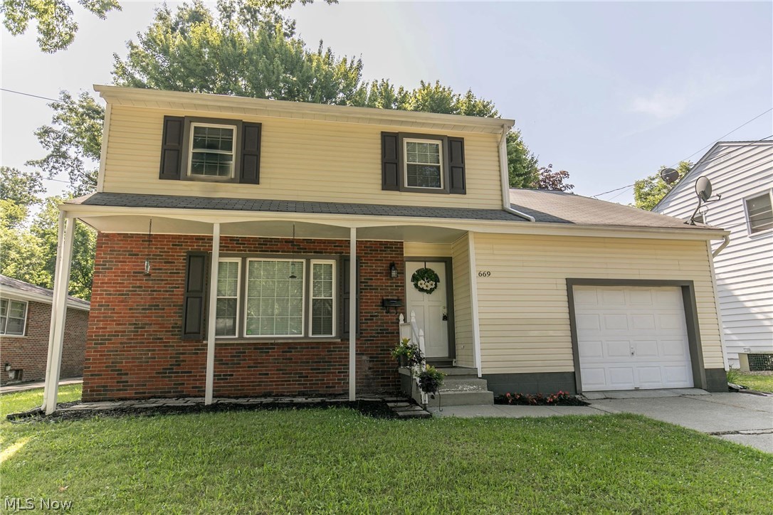 Wow! Located in the heart of the North Hawkins area of Sand Run Metro Park and just 3 minutes from Highland Square or the new Firestone High School & within 10 of Summit Mall (as well as many other amenities), this BEAUTIFUL 4 Bed, 2 Full Bath Colonial is as gorgeous and turn-key ready as they come! Clean, well-cared-for and emaculate are the first words that come to mind when you step in! From the moment you pull up to the curb, you'll see the exterior appeal as well! New wood-look ceramic flooring matches in kitchen and both baths. Throughout, you'll find newer carpeting, faux wood blinds and soothing paint palette throughout, satisfying the HGTV-er in you! Plus great mechanical updates such as New Dishwasher (this year), AC & Water Heater (2016) and Stainless Range and Refrigerator (2014). Wonderful main floor bonus room adjacent to kitchen in back of house provides added living space beyond a typical home in this price point and has countless uses...family room, play room, office,