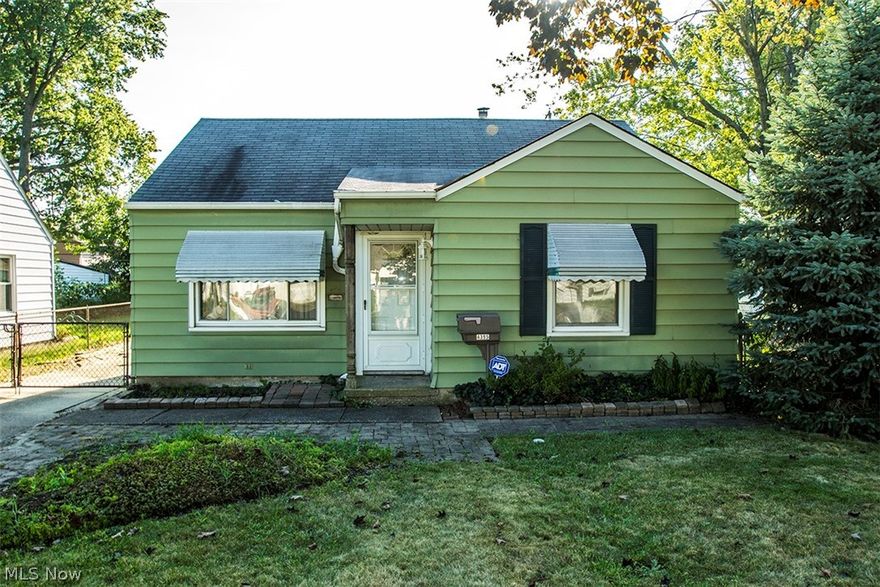 You'll find an exceptional value in this West Park ranch! Features partially renovated eat in kitchen. The electric panel has been updated and water tank is newer. First floor laundry room. Sizeable living room. The yard includes a deck and solid 1.5 car garage with opener. Needs work but priced to move!