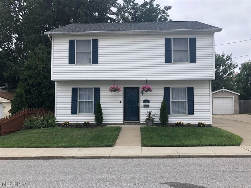 Here is your chance to live near the beach in beautiful Fairport Harbor Ohio! You will have plenty of time to spend on the beach because this home is move-in ready! As you enter this beautifully updated colonial, you will be greeted by new carpeting, freshly painted walls and ceilings through-out. The home boasts an eat-in kitchen, including appliances and sliding doors leading to the rear patio. A large dining room is great for those family get together's. Upstairs you will find 3 spacious bedrooms, a full bath for the kids or your guests. Retire to your beautiful master bedroom with a walk-in closet and absolutely breath-taking master bath! Even your cars will be kept cozy in the over-sized 2 car garage! We've even included a one year home warranty for your piece of mind! You will not want to pass this one up! Schedule your private showing today, you will be amazed at what you see!