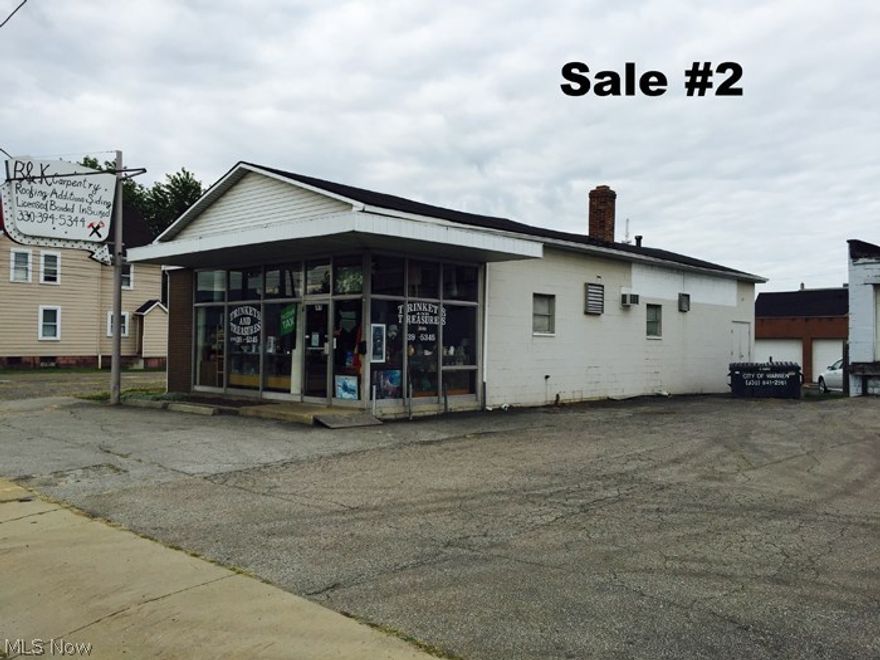 Absolute auction, all sells to the highest bidder on location:  MONDAY – SEPTEMBER 21, 2015 – 12:15 PM Sale #2 – Also Selling Adjoining Comm. Bldg with Extra Lot
Warren City – Just East of Downtown
TERMS ON REAL ESTATE: 15% down auction day, balance due at closing. Buyer's premium of 10% to be added to the final bid to establish the purchase price. Any desired inspections must be made prior to bidding. All information contained herein was derived from sources believed to be correct. Information is believed to be accurate but not guaranteed.
