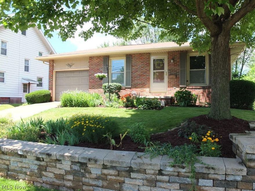 Absolutely adorable and pristine updated 3 bedroom ranch at an affordable price!! Completely remodeled full bathroom with tile floors, tile surround, new vanity, new light fixtures...you will love it! Updated kitchen with new flooring, tile backsplash, under cabinet lighting and huge dinette. Master with private half bath! Nice size living room. Finished lower level with recreation room...perfect for entertaining. Awesome fenced in backyard with tons of privacy. 1 car attached garage. Newer hot water tank. Large walk in closet on 1st floor, would be ideal 1st floor laundry. Homes this nice don't last long!! Call today for your private showing!