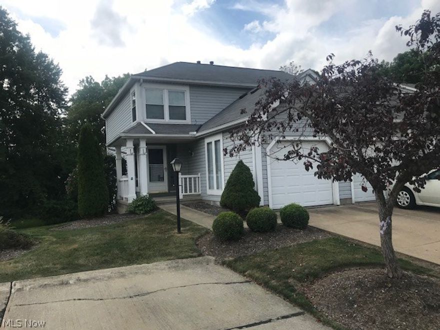 Charming 2 Bdrm 1 Full 2 1/2 Bath Townhouse Condo.  Freshly Painted.  All Appliances.  Great Location.  Open Floor Plan.  Finished Lower Level w/ 1/2 Bath and fireplace.   End Unit.