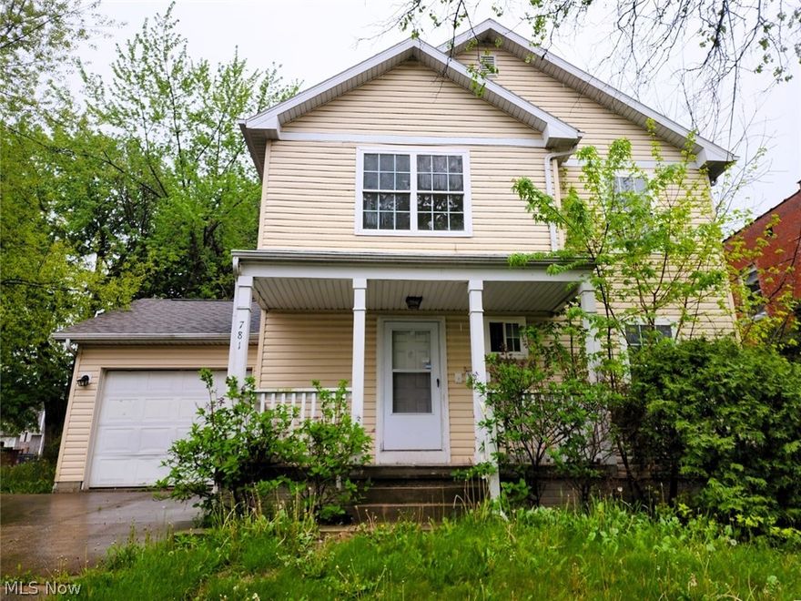 Akron investors!! This beaut at 781 Amherst St. is primed and ready for its glow-up! This REO gem is newer than most homes in the neighborhood and still bursting with life left, fully prepped as a true project home. The perfect opportunity for the savvy rental investor or handy buyer who wants to pour in their vision, create serious cash flow, and build long-term equity. After a little neglect (okay, A LOT), this house is practically begging for some love so it can finally become the home it was always meant to be. The dirty work has already been done for you, with the first floor gutted and waiting for a complete transformation. The house comes complete with a welcoming front porch, attached garage, extended driveway, and a larger-than-typical 1/4 acre lot featuring a mostly fenced backyard...with only a few missing panels! All resting on solid bones, little drama, and endless upside as your next cash-flow champion right here in Akron, OH. Ready to turn this bad boy into your next big win? Let's go!