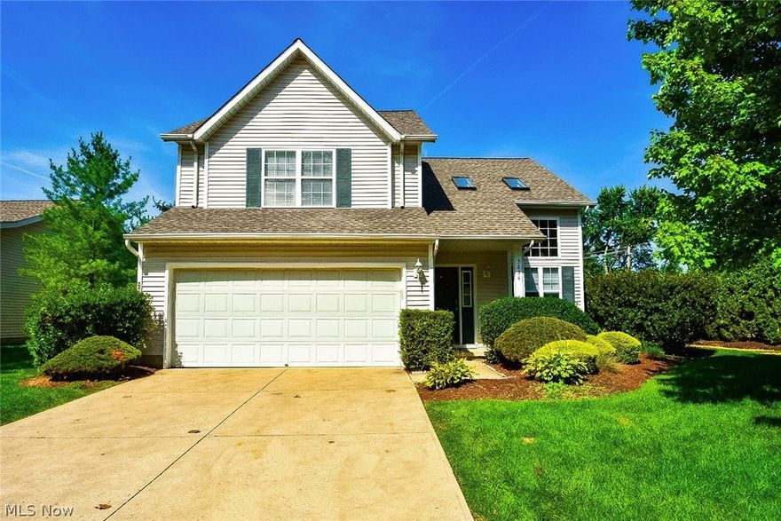 Beautiful, meticulously maintained home located in Medina!  Recently updated Kitchen includes granite countertops, stainless steel appliances, white cabinets, and beautiful flooring!  Off the Kitchen is the Family Room with a fireplace.  Just outside the Family Room is a patio with a white privacy fence.  The Living Room is large and bright with an open floor plan to the Dining Room.  Upstairs you will find 3 spacious bedrooms fresh and bright!  Loads of storage and fabulous curb appeal.  Conveniently located.  The monthly fee includes landscaping, snow removal, and exterior home maintenance.  A new roof in 2017!  This is a gorgeous home available to one lucky buyer!  Call today for a private showing.