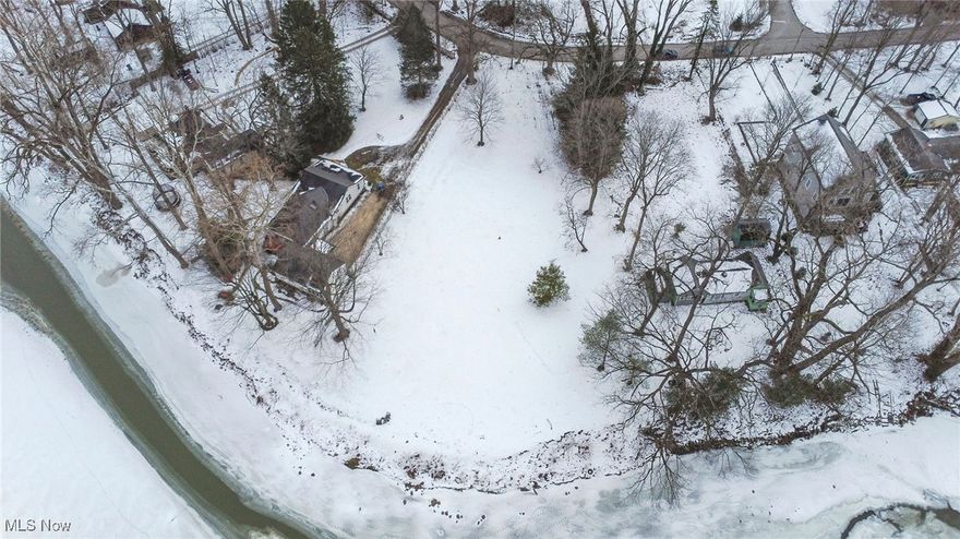 Welcome to this picturesque riverfront property on the Chagrin River with approx. 240 foot of frontage on 2 parcels where you can build your dream home right on the Chagrin River.  Enjoy morning coffee or sipping evening wine while watching bald eagles, the great blue heron and all that nature offers.  It's a vacation "year round" with fishing and kayaking or retreat everyday right in your own back yard in Willoughby Hills "where the city meets the country." A unique opportunity and rare find you won't want to miss. Call Now!