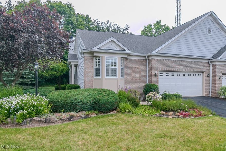 First floor living at its finest! This 2 bedroom, 2 full bathroom home in Auburn Lakes offers a spacious layout and comfortable features throughout. Step inside to a large great room with vaulted ceilings and a cozy fireplace. The kitchen comes fully applianced and includes a dining area with oversized windows overlooking your private deck, plus a separate dining room for more formal meals.

The primary suite features a full bath with a soaking tub, walk-in shower, dual sinks, and a walk-in closet. On the opposite side of the home, you’ll find the second bedroom and another full bathroom.

A full unfinished basement provides plenty of storage and is ready to be finished if more space is needed. Enjoy your morning coffee on the deck, surrounded by trees for added privacy.

Additional highlights include first floor laundry, a 2 car attached garage, and close proximity to the community pool. Auburn Lakes amenities include a heated swimming pool, tennis courts, bocce ball court, and a playground. Schedule your showing today!