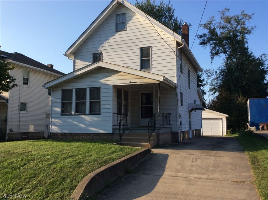 3 bedroom possible 4th in attic, 2 baths, first floor laundry room, Formal dining room, updated kitchen with maple cabinets, 2 + car garage with workbench, C/A 2015, New roof house & garage 2008.
