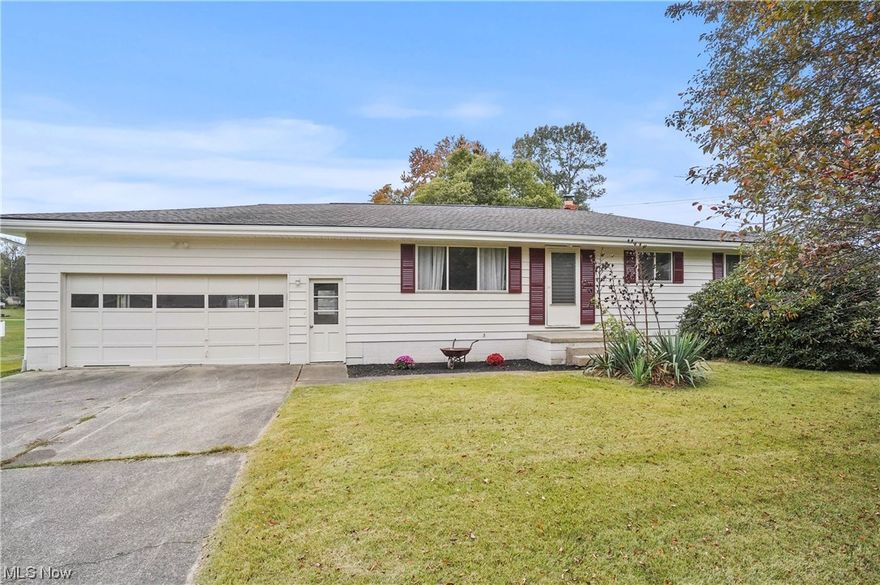 Welcome home! This beautiful, updated ranch home features three bedrooms, and one full bath. As you enter your new home, you are greeted with a living room, with new carpet (hardwood floors underneath all carpet) and freshly painted walls throughout, large windows, letting in all-natural light, dining area and kitchen. The stunning, bright new kitchen features new dishwasher and stove, microwave, ample cabinets and counterspace, new flooring. There are three bedrooms and a beautiful new full bathroom with new vanity, and new flooring. The clean unfinished basement offers utility sink, laundry area and plenty of space for rec area, work out, storage etc. Off of the kitchen there is a huge backyard that awaits you where you can entertain with family and friends or just sit out and relax! Move in ready!