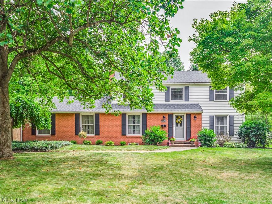 Beautiful four bedroom, 2 1/2 bathroom colonial located in a central location between Portage Crossings shopping area on Portage Trail and the valley.  This well maintained home has hardwood floors in the living, dining, and family room areas on the main level.  Off of the dining room is a charming 15 X 9 screened in porch overlooking a large private back yard.  The two garage is attached and can be entered from the back of the home.  The basement is partially finished, along with a shower in the lower area. New Dishwasher, Hot water tank 2017 and extra storage above the garage. Don't miss the opportunity to view this traditional colonial in a wonderful neighborhood.