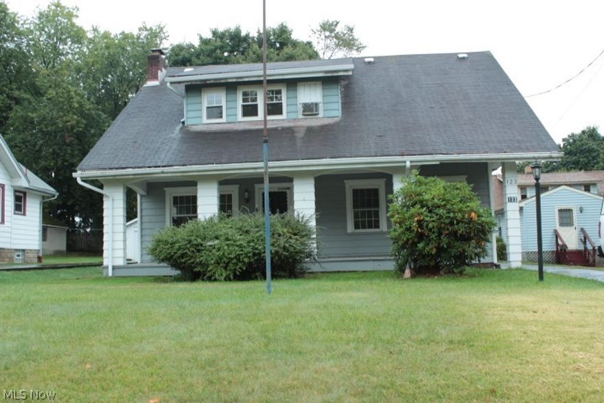 Charming 2 story in Boardman. 4 bedrooms 1.5 bath. Sold as is.