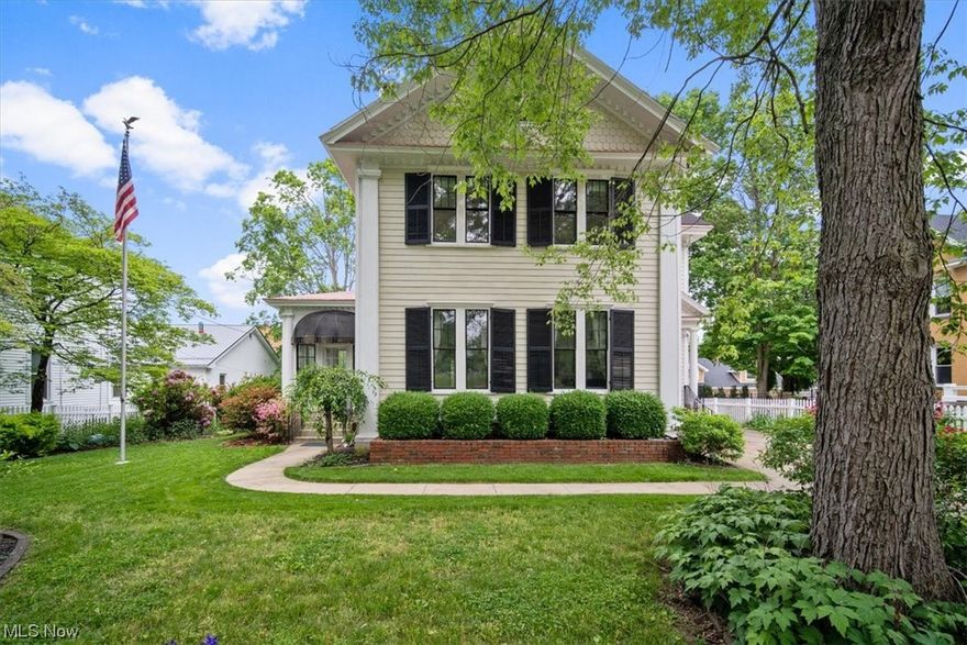 Urban 1915 Colonial Revival is one Marietta's sought after jewels. Over 3,000 square feet of thoughtful preservation that complies to the period. The result is a residence that shows equal appreciation for history, modernity and comfort. Timeless architecture reflects the style with an exuberant display of rich original details in oversized windows, hardwood flooring, handsome mantels, built-ins, french doors and extensive woodwork. A true entry hall leads to generous rooms with volume ceilings that bring light and tended grounds throughout. Inviting all season sun room features stunning palladium windows, terra cotta tiles and extends to raised terrace. Casual elegance is found in the fireside dining room that opens to center line designed kitchen with keeping room. First floor guest room or study with full bath, dual laundry accommodations on the first floor/ lower level and second floor owners en suite. Private back grounds, oversized two car garage with alley access and off street parking. This ONE OF A KIND home is available for IMMEDIATE POSSESSION. The protection of a HOME WARRANTY.