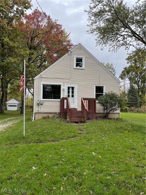 This house is updated and ready to go! Recent updates, Roof on house 2021, New Kitchen cabinets and countertops 2021, Carpet in first floor 2021, Furnace and Central Air 2021, Hot water tank 2020. Just move right in and enjoy the home. Nice size yard, almost 1/2 acre. 1 car detached garage.