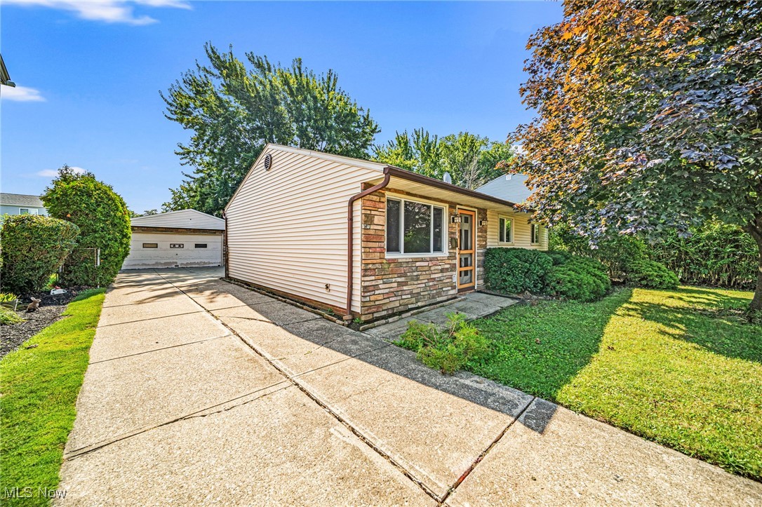 This move-in-ready 3-bedroom, 1-bath ranch offers comfort, updates, and great outdoor space—all in one convenient package. Freshly cleaned and painted with brand-new carpet, this home is perfect for anyone looking for low-maintenance, one-floor living. Enjoy outdoor living on the large back deck, ideal for relaxing or entertaining, and take full advantage of the huge 2-car garage—fully equipped with electric and heat, making it perfect for projects, storage, or a workshop year-round. Whether you're a first-time buyer, downsizing, or seeking a practical and updated home, this one checks all the boxes. Schedule your tour today