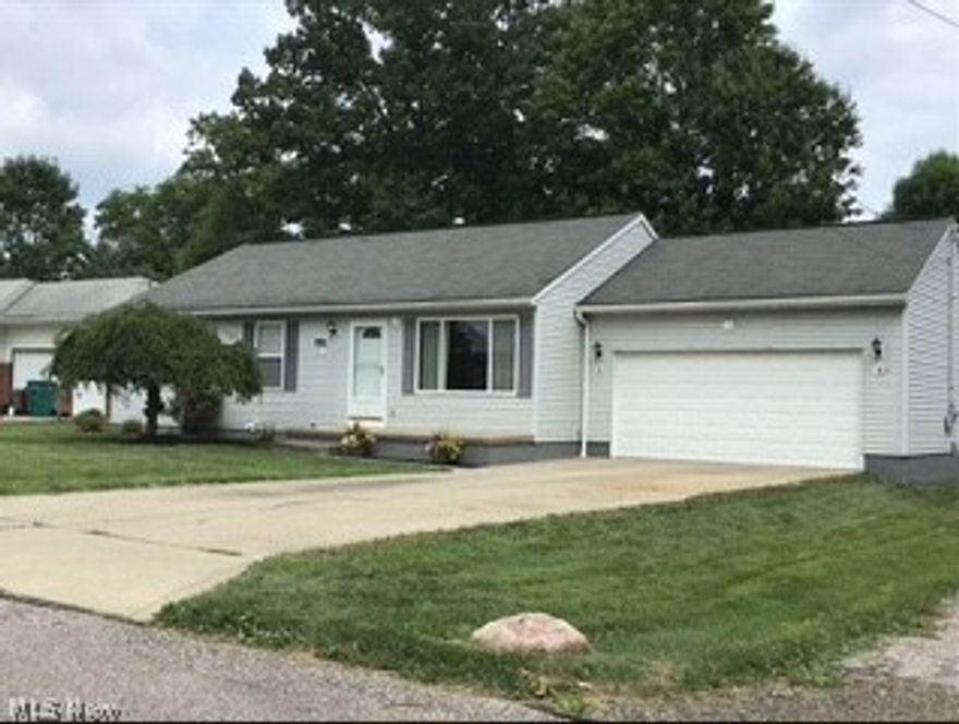 Move-in ready 3 bedroom, 2 bath Ranch on quiet street with private yard and deck.  First floor Master with en suite full Bath.  Spacious Eat-in Kitchen with all appliances included.  Natural oak trim and cabinets throughout add character to this charming home.  Full basement for ample storage and future recreation room.  Laundry in basement complete with appliances.  This home is ready to occupy for the fall school year.  Priced to sell.  Seller included one year Home Warranty.