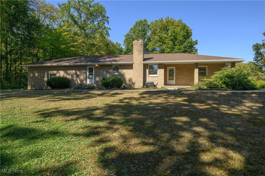 All-Brick Ranch on 3.32 Acres with Workshop Garage!

Welcome to this well-maintained all-brick ranch set on a beautiful 3.32-acre lot in Rootstown. This home blends comfort, functionality, and space—inside and out.

The main home features major appliances all under 10 years old and a brand-new water heater, giving peace of mind to the next owner. A partially finished basement offers extra living or recreation space and even comes with a pool table included.

Car enthusiasts and hobbyists will love the 3-car heated garage, fully set up with a workshop and air compressor (stays with the property). The garage is also plumbed with the ability to connect a half bath, adding even more convenience.

Outside, the property shines with a wrap-around driveway, providing ease of access and plenty of parking. With over 3 acres of land, you’ll enjoy privacy, room to roam, and endless possibilities for outdoor activities.

This property offers the perfect combination of a solid home, incredible garage/workshop setup, and acreage—all in a convenient Rootstown location.

Schedule your private showing today and see everything this unique property has to offer!