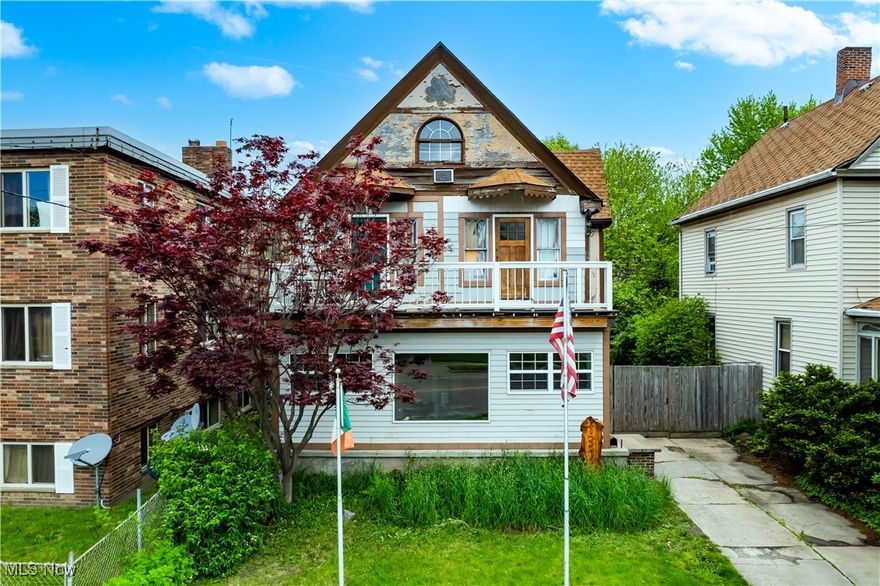 Calling all investors! This 4 bedroom, 1 bathroom colonial is situated in Cleveland’s Brooklyn Centre neighborhood which offers historic residential charm and urban convenience. This home has over 1500 square feet of potential and is being sold as-is. This opportunity is ideal for seasoned investors or rehab specialists looking to bring new life to a classic home. Denison Ave provides residents with convenient access to public transportation, major highways, downtown Cleveland and local businesses and eateries. If you prefer the outdoors, this home is near the Cleveland Metroparks Zoo and the Ohio & Erie Canal Reservation. Come see today!