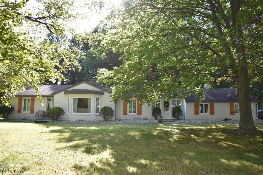 Being offered, 813 Atwood drive is a remarkable, updated 3 bed 2 full bath, brick ranch with 2 car att garage, all situated on a picturesque 1.3 acre parcel.  Upon entering, the quality updates combined with the perfect open floor plan will leave you captivated.  The entire first floor has been appointed with stunning, wood look ceramic tile floors with the exception of the entry way and baths which have striking, imported Italian tile with a brick look.  The updated kitchen offers functionality w/ a breakfast bar, farm house style sink, stainless steel appliances, new cabinets and gorgeous corian, accenting ample counter space.  Custom stone and tile backsplashes complete this sensational chefs kitchen.  The dining area provides generous space to enjoy meals with family and friends.   The expansive living room features a magnificent wood burning fireplace w/ custom stone work and wood beam mantle.   All bedrooms are well sized w/ large closets.  The first-floor laundry adds yet anothe