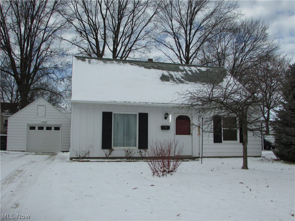 An exceptional 3 bedroom, 1.5 ( plumbing is there for a shower to make it 2 full baths ) bath cape cod in Cuyahoga Falls. This home has over 1500 square feet of living space. The large family room addition features a brick wood burning fireplace. The large master bedroom is on the first floor, and opens to the 1/2 bath. The living room is spacious. A nice kitchen will come with all the appliances. There is an attached garage, updated windows, nice back yard, first floor laundry, and much more.