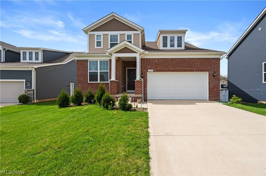 Welcome to this charming home located in the highly desirable Twinsburg City Schools district. The neighborhood offers exceptional convenience, with parks, restaurants, shopping, and health care facilities just minutes away.

This well-maintained property features 3 bedrooms, 2.5 baths, and a versatile loft that can serve as a 4th bedroom. The upper level includes a spacious primary suite with a walk-in closet and private bath, along with two additional bedrooms that share a full hallway bathroom. The laundry room is also located upstairs for added ease and practicality.

On the main floor, the front living room provides an ideal space for a home office. The eat-in kitchen features upgraded appliances that stay with the home. The beautiful family room offers an open ceiling design, creating a bright and inviting atmosphere. Just off the family room is a recently added composite deck, perfect for gatherings, grilling, or simply relaxing outdoors.

The lower level includes a large loft-style area that expands the living space and can be converted into a 4th bedroom if desired. The unfinished basement is illuminated by garden-view windows that allow abundant natural light. With 9-foot ceilings, it offers excellent potential for future finishing, whether for additional living space, recreation, or storage.

This home combines comfort, convenience, and room to grow—truly a must-see.