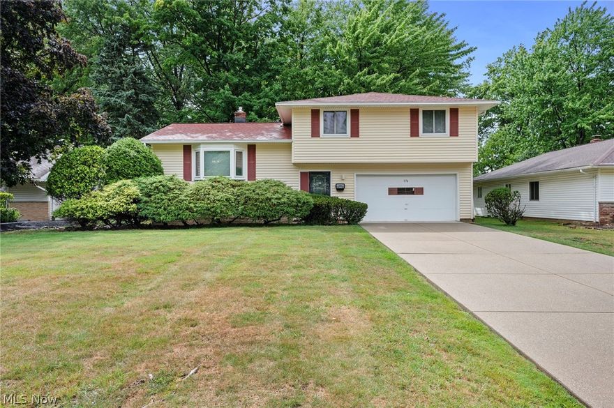 **Charming Split-Level Home in Richmond Heights**

Welcome to this well-maintained one-owner split-level home in the desirable Richmond Heights neighborhood. This property offers a fantastic opportunity for those looking to put their personal touch on a solidly built home. While it needs some cosmetic updates, the home has been lovingly cared for over the years and boasts several recent upgrades, including electrical updates in 2019, a new hot water tank in 2020, a new refrigerator in 2023, a roof replacement in 2016, and a new furnace in 2018. 

The home features a large yard, perfect for outdoor activities and gardening, and a shaded back patio, ideal for relaxing or entertaining. Inside, you'll find a spacious layout with multiple living areas that offer flexibility and room to grow. The garage floor is nature stone and boasts loads of storage! Don't miss the chance to make this well-loved home your own and enjoy all the benefits of living in Richmond Heights. Schedule your showing today!