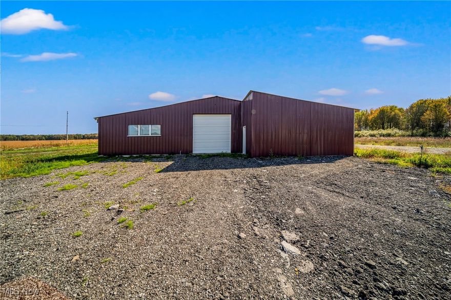 Welcome to your next opportunity! Two homes and a massive 50x45 barn all on one beautiful property! The first home is a charming one-bedroom, one-bath ranch that's been completely remodeled from top to bottom within the past year. It features a brand-new roof, siding, tankless hot water system, baseboard heating, updated plumbing and electrical, and all new appliances - truly move-in ready and maintenance-free! The second home, currently designed as a duplex, has been taken down to the studs and is ready for your vision. Whether you reimagine it as a stunning single-family farmhouse or complete the duplex layout with a three-bedroom unit upstairs and a one-bedroom unit below, the possibilities are endless. Outside, the impressive 50x45 barn offers space for business ventures, hobby projects, or your own mini-farm. The tractor and rake stay with the property, along with plenty of extra materials to help you finish your dream setup. Bring your imagination - this property offers limitless potential for investors, multi-generational living, or anyone seeking space, flexibility, and country charm.