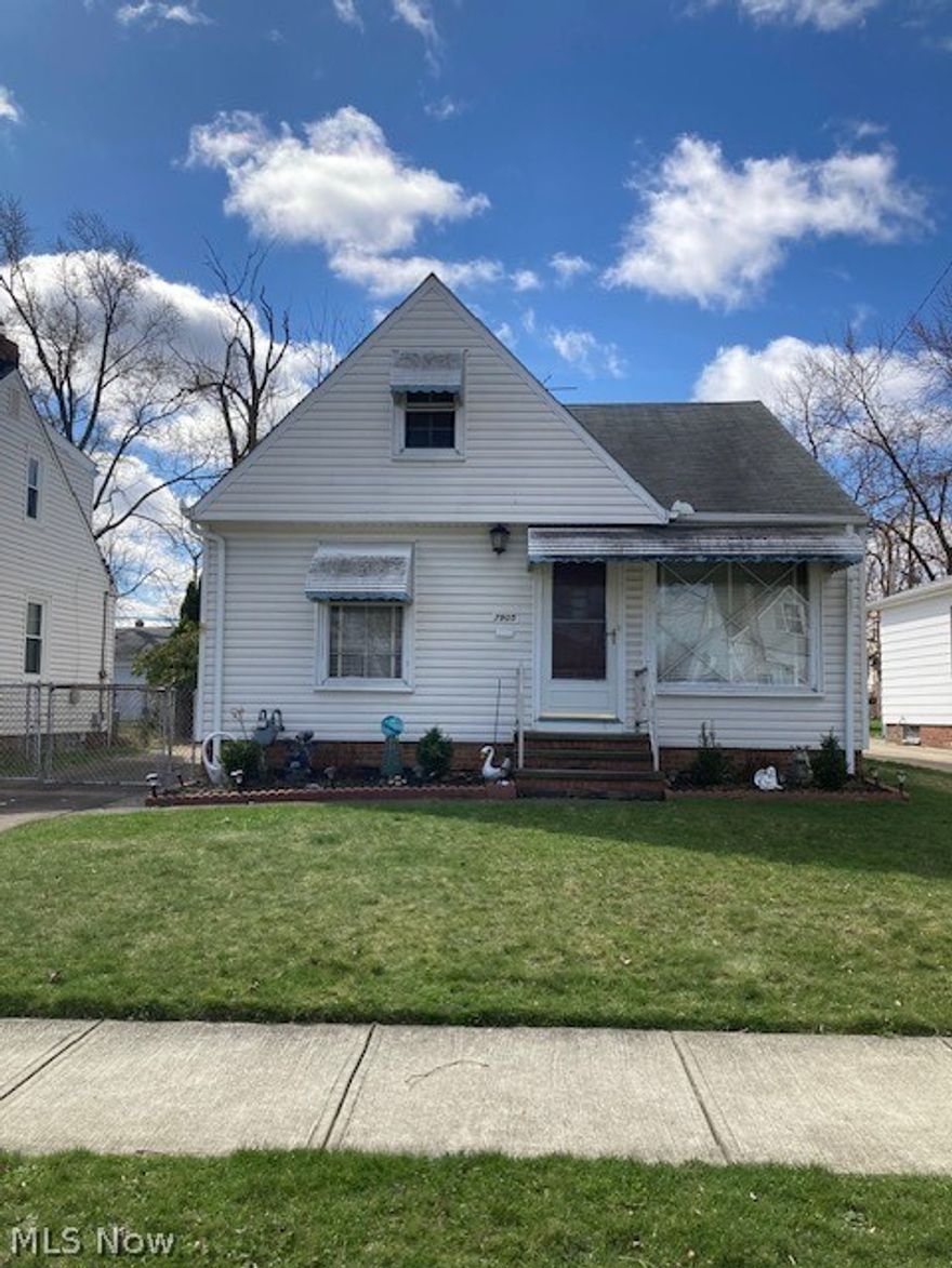 Nice Sized Bungalow Near I-480 and the Metro Parks. Nice Hardwood Floors Thru-Out. Cozy Eat-In Kitchen Opens to a Nice Formal Dining Room. Downstairs Bedrooms are Nice Sized. Upstairs Dormer is Huge and Make a Great Owner's Suite. There is a Separate 13x8 Room Off the Master Which Makes a  Great Office or Nursery. Lots of Great Storage & Built-Ins Upstairs. The Basement Features Full Bath and a Rec Room. The Home Offers Tremendous Potential.