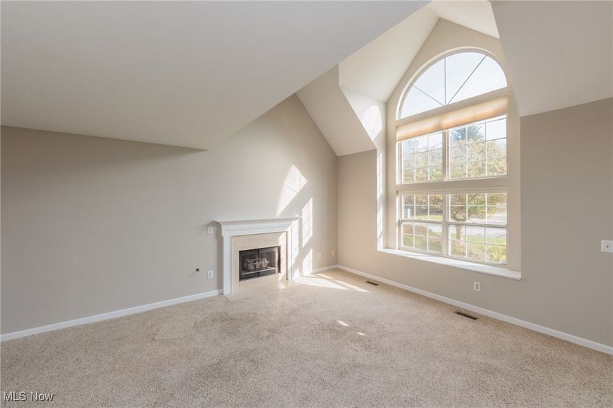 A wonderful 3 bedroom, 2 full bath condo in Prescott Green, which is one of the Northampton Area's premier condo developments.  This unit features huge 2 story great room that has a cozy fireplace.  There is a first floor bedroom and full bath, along with a first floor laundry.  The eat-in kitchen has a large eating area, as well as a formal dining room.  There is also a 12x12 sunroom off of the kitchen/eating area.  The upstairs consists of 2 large (tandem) bedrooms, with a full bath and big loft area.  The entire unit was freshly painted.  There is a 2 car garage, ample closet space, and so much more.