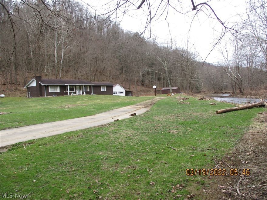 A must see property, somewhat secluded, room to play or quietly enjoy,20x24 outbuilding,24x30 detatched garage w/14x26 lean to shed, propane whole house generator, new furnace 2021,new heat pump 2021, House has been well maintained and is in move in ready condition. Auction to be held on Saturday May 21st, 2022 @12:00 Noon. Deposit of $2,000.00 due day of auction with balance being due in 30 days. Selling as is, where is and subject to confirmation of the owners.