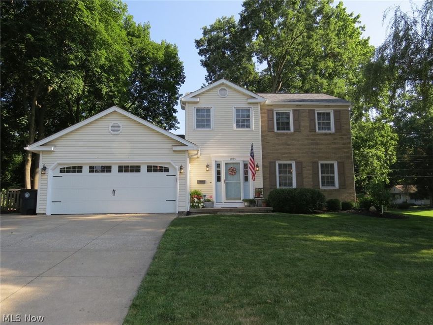 So Much To Love In This 3 Bedroom, 1.5 Bath Colonial With A Fenced Yard!  The First Floor Features An Updated Eat-In Kitchen With Granite Counters, Painted Cabinets & Stainless Steel Appliances, Spacious Living Room, Formal Dining Room, Fireplaced Family Room With Bookshelves, Inviting Foyer With Closet & Coat Hooks And A Half Bath.  Second Floor Has The Master Bedroom With Access To The Full Bath and 2 Other Bedrooms.  The Basement Is Partially Finished Complete With Barn Door & Rec Room.  Fall In Love With The Outside As You Enjoy Entertaining On The Patio With Farmhouse Lighting Or By The Firepit.  Beautiful Yard With Room For A Garden Too!  Recent Improvements Include Refrigerator (2022), Updated Bathrooms (2021), Roof (2020), Finished Basement (2020), New Garage Door (2020), New Sliding Door (2019), Updated Landscaping (2019) and Waterproofed Basement (2018). Hurry On This One!