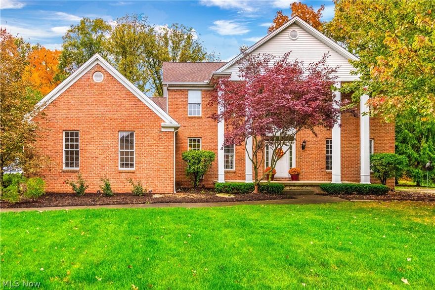 Absolutely PHENOMENAL 4 Bedroom STATELY Colonial with Private Backyard.  Home Features Include:  Large Front Living Room, Awesome Back Family Room with Brick Fireplace, MASSIVE Eat in Kitchen with Stainless Steel Appliances, Desk Area, and Breakfast Area, Formal Dining Room with Crown Molding & Tray Ceiling, Private Office, Half Bath, & First Floor Laundry Room.  Second Floor offers a Large Master Bedroom with HUGE Walk IN Closet, & Master Bath with Jacuzzi Tub & Separate Shower, 3 other Large Bedrooms, & 2nd Full Bath.  The Lower Level offers a Large Rec. Room Area, Full Bath, plus Dry Storage Area.  The Back Sun Room leads to an Awesome Back Deck with Private Back Yard.  Updates Include:  New Roof - 2015, New Furnace - 2007, New AC - 2017, New Hot Water Tank - 2016, Home has been freshly painted and offers new carpeting thru out.