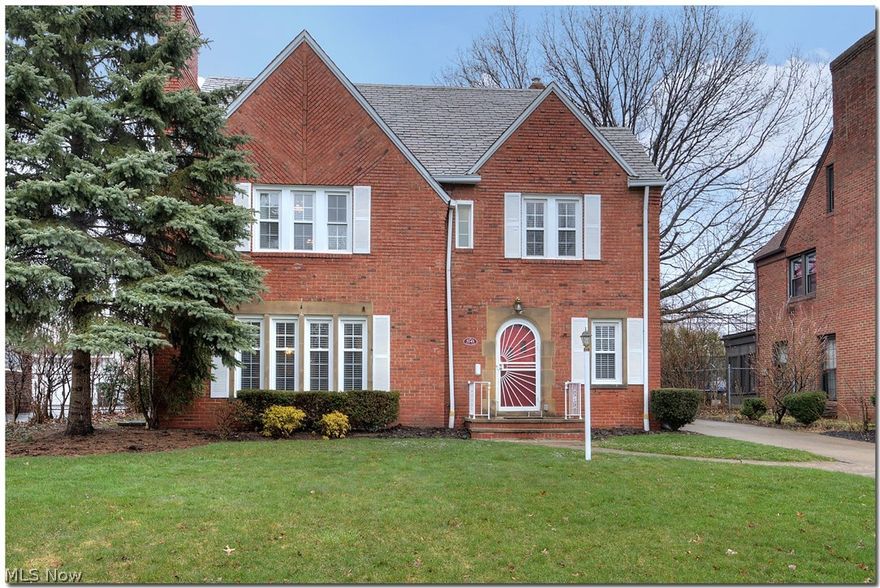 Fully-renovated solid brick colonial on quiet street.  All the conveniences of modern amenities with the charm and resilience of an early mid-century home.  Everything is recently remodeled - starting with the custom kitchen with cherry cabinets, cookies-and-cream granite countertops, stainless appliances, and breakfast nook.  Spacious living room with hardwood floor and wood-burning fireplace.  Large family room/playroom walks out to backyard.  Master bedroom with en-suite bath.  Wood-paneled office on first floor.  Everything freshly painted.  Partially-finished, waterproofed basement with fireplace and wet bar.  Worry less with replaced mechanicals - newer furnace, C/A, hot water tank, electric box, and new windows throughout.  Move-in condition.