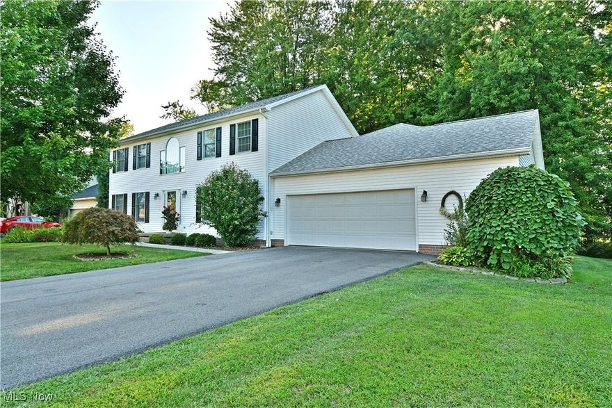 Decompress after a long day as you drive through this beautiful & sought after designated Cortland neighborhood to your quintessential  2,924 sq ft classic colonial, with a private In-law suite, that has everything you are looking for to keep your FAMILY close!  Be proud that this American dream can be yours! This conventional 4 Bedroom, 3 and 1/2 bath has been meticulously cared for and is obvious the moment you enter the door. The open floor plan with the eat-in kitchen w/island and family room with adjacent dining room is great for entertaining and keeping your family and friends close.  Extend your party outdoors to the deck right outside the sliding door. The upright pantry, pantry & deep utility closet provides extra storage in your kitchen If - you prefer a moment to yourself, then head over to the living room space and cozy up with a book or catch up on your social media. The In-law suite could also be used as the ultimate primary suite!  Complete with kitchen, dining, bedroom, 9 x 7 walk-in closet and full bathroom, this  suite is perfect for whatever your needs are. It is connected to the first floor laundry room for convenience and privacy it also has    its own entrance from the deck.  Upstairs you will find the primary bedroom w/on-suite bath and large 10 x 6 walk-in closet.  Ample storage closets continues throughout, including the loft area and the other 2 bedroom closets that are also upstairs.  The heated 2-car attached garage has ample space for storage and also has hot/cold water.  The house is setup for a portable generator. There is a full open slate basement under the main house waiting for you to utilize it. The in-law suite section of the house has a crawl space underneath it. The tree lined, park like  backyard is perfect for privacy for however you prefer to utilize it. Don’t miss out on this beauty…its sure to go fast!!! Seller is providing 12 month home warranty for your peace of mind.