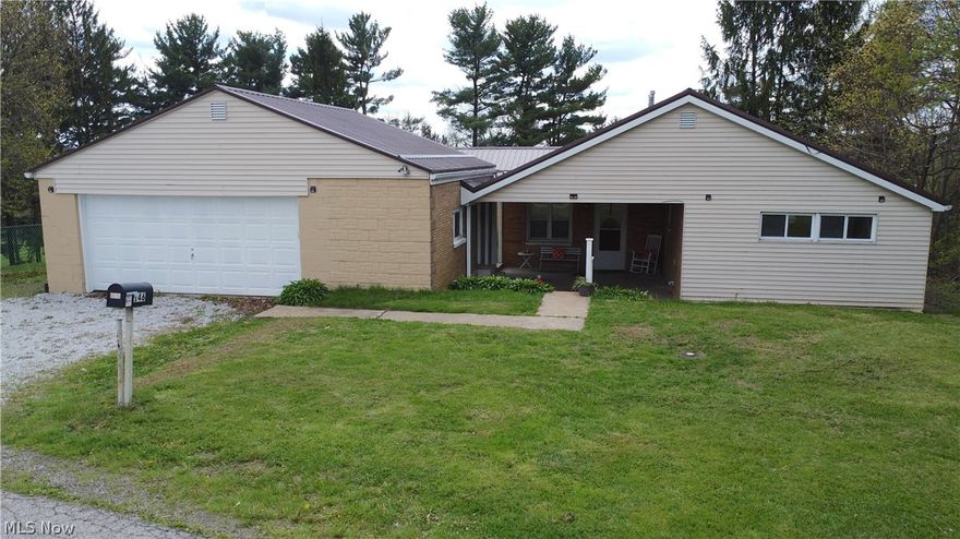 Charming ranch- style home located in Follansbee. This home offers 3 bedrooms, 1.5 bath, and  2 car garage. Situated on .28 acres, a large backyard, metal roof, and conveniently located with easy access to town, but gives the feeling of being in a rural setting.