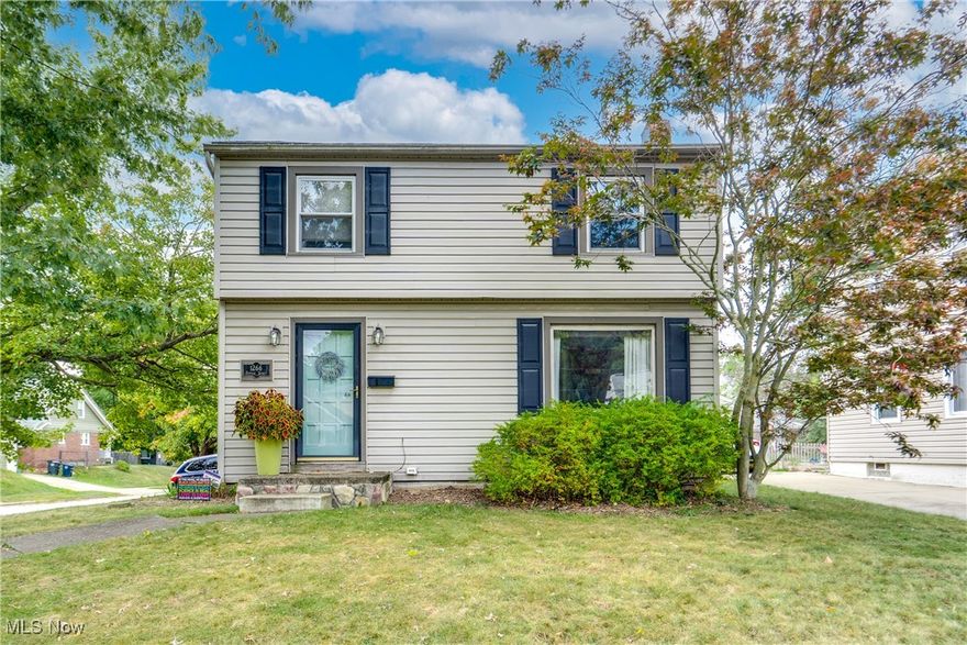 We're so excited to bring you this beautiful home! This move-in-ready home is full of character and warmth, with original hardwood flooring running throughout much of the main and upper levels. The main floor offers both a bright living room and a cozy family room. The dining room features crown molding and hardwood floors, while the kitchen offers a tile backsplash and appliances that stay. Completing the main floor is the 1/2 bath with a pedestal sink. Upstairs, you’ll find three bedrooms with hardwood floors and closet space, along with a full bath featuring a pedestal sink and tub/shower combo. The outdoor spaces are a true retreat! The backyard is a private, fully fenced “secret garden” with a patio area, and even blackberry bushes — perfect for morning coffee or evening gatherings. Plus, a one-car attached garage with a newer door. Set in a sidewalk-lined neighborhood with tons of curb appeal, this home is ready and awaiting its new owners. Schedule your showing today!