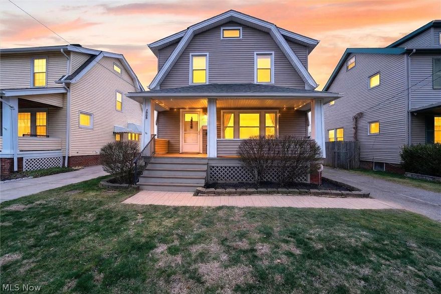 BE FIRST OR BE SORRY!!! Completely updated Colonial located in Old Brooklyn featuring 3 bedrooms and 1.5 baths! This charming Colonial features hardwood floors, newer carpet, and a electric fireplace that can be converted back to gas. Formal dining room with tons of natural light and an updated kitchen with plenty of counter and cabinet space. All appliances stay! This home also boasts a full basement with half a bath and plenty of storage space. Fully fenced backyard! Newer Garage and opener! Updates within the last 10 years are Roof, windows, siding, furnace, AC, H20 tanks, and electrical. NEWER patio and firepit area for all your backyard entertaining! This home is turn-key! Close to shopping and so much more! Hurry and schedule your private showing today!