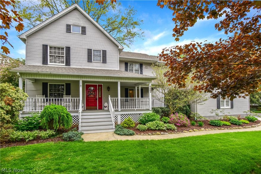 UNBELIEVABLE 5-6 Bedroom Home with FREE GAS,  Separate Guest House, a Heated 3 Car Garage on 1.49 Acres of Land with a PARK LIKE SETTING.  Home Features Include:  HUGE Great Room Addition with Beamed Cathedral Ceiling & Large Picture Window, Completely Updated Eat In Kitchen with New Appliances, New Cabinets, New Counter Tops, New Flooring, Center Island, Desk Area, &  Breakfast Area, Large  First Floor Laundry Room, First Floor Office, & Half Bath.  Upstairs offers an Awesome Master Bedroom with Master Bath and Glorious Walk In Closet, 2 other Bedrooms, & HUGE Rec. Room Area.  Main Home is 3-4 Bedrooms/2 & 1/2 Baths.  (2993 sq. ft.) Guest House offers Family Room Area, Kitchen, 2 Bedrooms, Laundry Room & Full Bath. (894 sq. ft)  Main Home also offers an Awesome Back Deck and a long, covered front porch.  Updates Include:  Roof on Main Home - 2015, Roof on Guest House - 2008, Furnace on Main Home - 1998. Furnace on Guest House - 2008. (boiler with in floor radiant heating) New AC on Ma