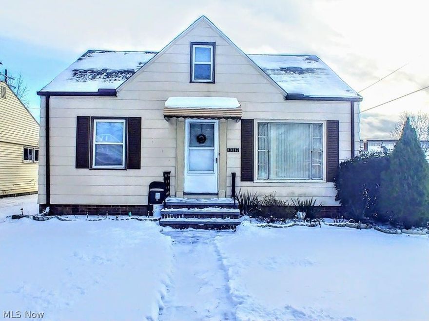 Welcome Home! Very clean, well maintained home. Great for the first time buyer. There is tremendous value here. First floor offers a nice size family rm, eat-in kitchen, & 2 good size bedrms. Upstairs features a nice dormer. Downstairs large & very clean basement. Together with a corner lot makes this home a must see. Call today.