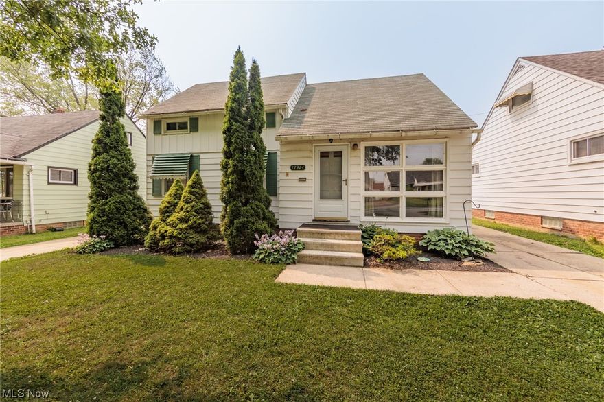 Be first or be sorry, this darling Cape Cod has been in the family for many years and its time for them to move on.  With over 1400 square feet, plus partially finished lower level.  Fenced yard with two car garage with opener.  Eat in kitchen with all appliances to stay, Two generous sized bedrooms on the main level with recently remodeled bath in 2022.  Second floor two additional bedrooms.  Recent updates include:  Roof 2008, Furnace 2013, air 2016, hot water heater 2023, newer laminate flooring throughout first and second floor, updated kitchen plumbing, newer dishwasher 2017, range 2013.  Move in and enjoy.  Easy access to all freeways, nearby metro park, public library, and recreation center.  Owner must find home of choice, and is actively looking.