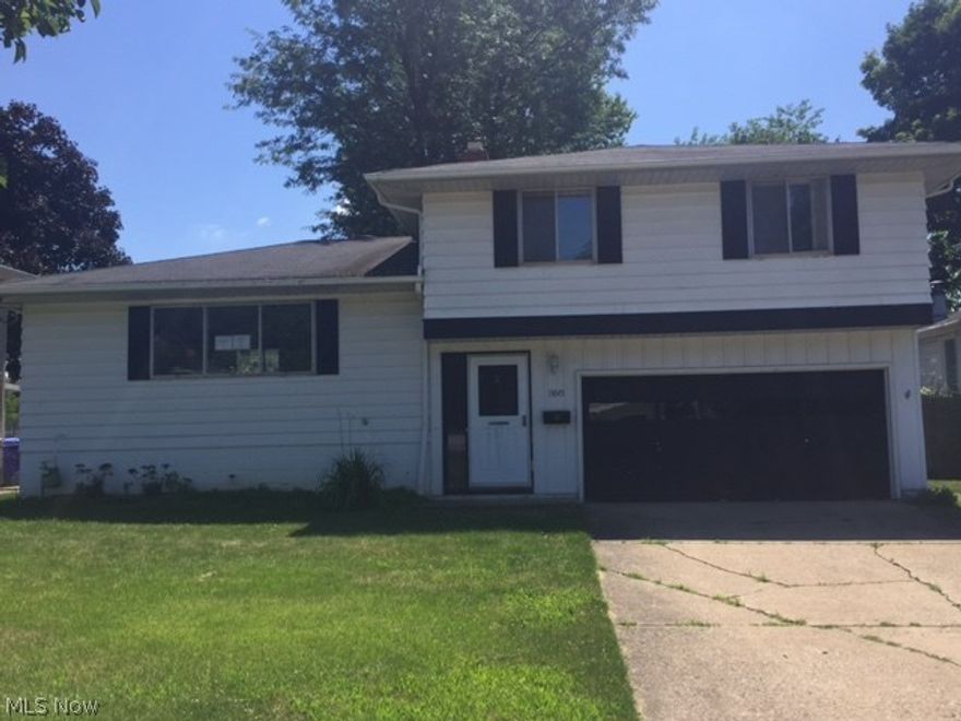 Welcome home to this Great Split Level located in the Desirable Neighborhood of Brook Park, Ohio. This large three bedroom, updated one and half baths, large living room, family room with fireplace in the lower level, updated kitchen with built ins and glass sliders lead to the wonderful deck in the rear. Basement features glass block windows and a shower stall, half bath in located on the main floor. The exterior features an attached two car garage and an 8x8 storage shed in the fenced in backyard. Located near highways I-71 & I-480, rec center, parks, and shopping. Excellent opportunity to own your own home at an Exceptional Value! Hurry, don’t miss out, Call today for more details and a private viewing of this wonderful home. This property is owned by HUD and is being sold in as-is condition. HUD will not make any repairs.  HUD Case # 412-535841. This property is managed by Matt Martin Real Estate Management.