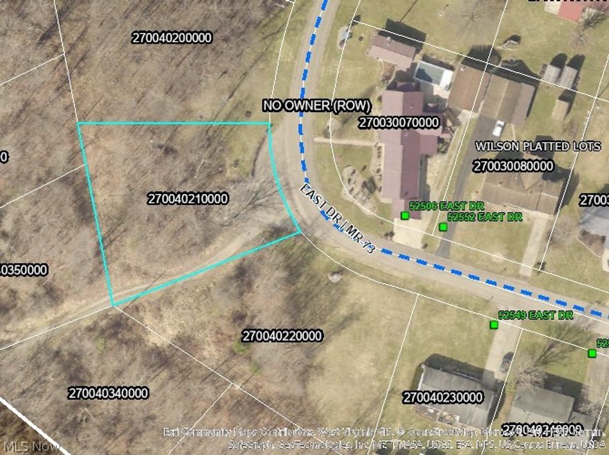 0.46 acre lot in Wilson, Ohio. This rare opportunity, to own land in the village of Wilson, is available for purchase now.