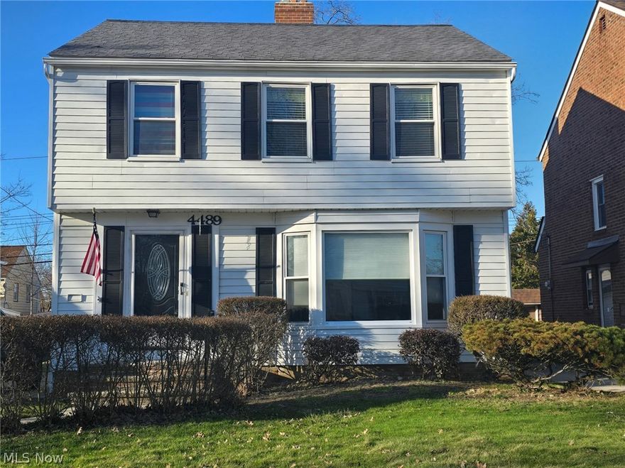 Plenty of curb appeal in this lovingly maintained Colonial home, offered by long time Owners! Spacious Living room with built-ins, bay window and Fireplace is in classic "L" shape with Dining room for great entertaining flow. Updated eat-in Kitchen has ceramic floors, tasteful Granite counters and newer Stainless Steel appliances including a five burner Kenmore gas range!! Enjoy evening breezes on the screened sun porch off of the Dining room! Second level offers three sizable bedrooms, ample closet space, and full bath with tub and stall shower! Hardwood under carpet throughout. Basement Rec Room is perfect for home office or play area with decorative Fireplace!. Added storage in unfinished side with mechanicals and laundry. Newer Two car garage in back along with easy to maintain yard for enjoying the outdoors. Point of Sale compliant! Windows replaced throughout in 2020 except LR picture window. Garage, and driveway replaced 2020. HVAC 2020. Roof replaced 2010. Won't last!