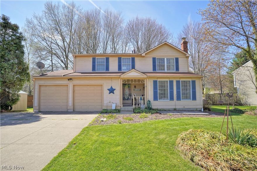 Conveniently located in desirable River Park Estates this charming colonial has easy access to bike and hike trails, schools and shopping. Upon entry into the  foyer, flanking to your right is an extended living room with fireplace and an abundance of space leading into your formal dining room. A family room and half bath are located on this level for your families needs. The kitchen with eat in area offer easy access to deck and wooded backyard. All appliances remain. The master bedroom features an ensuite bathroom and walk in closet. Three additional bedrooms and guest bathroom complete the second level. Located in the basement the laundry and craft/recreation room offer additional space and storage options. The seller of this home is offering a one year Old Republic Home Warranty for your protection. Call to schedule your private showing today!